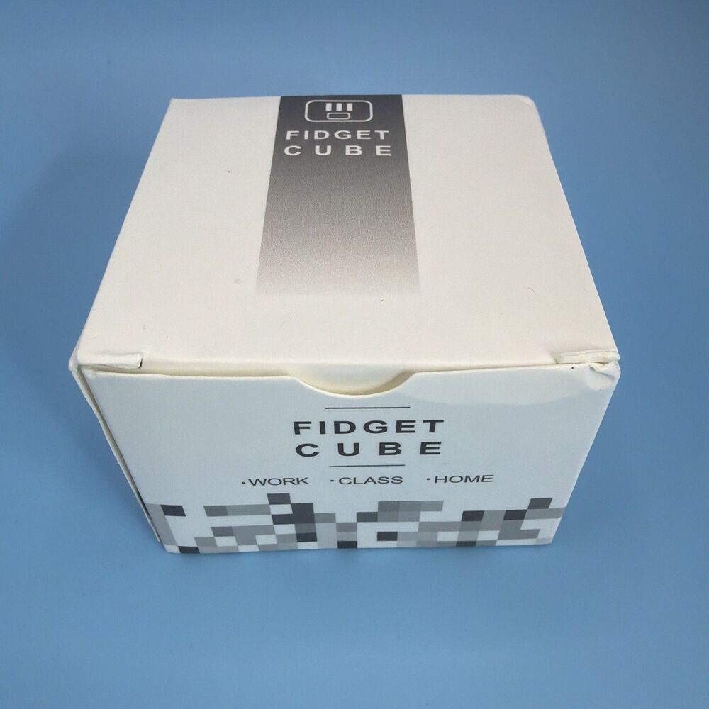 Fidget Cube 1 Figet Toy NEW MIB Stress Anxiety ADHD Autism relief toy NOS